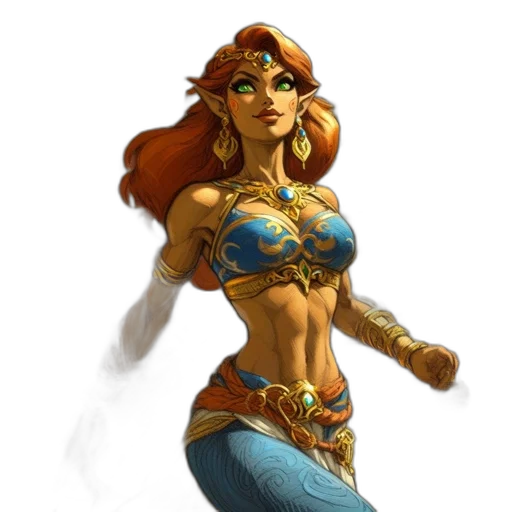 jewelry, fantasy art, concept art, comic book art transparent PNG cut-out