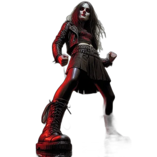 shoes, concept art, 3d render, comic book art transparent PNG cut-out