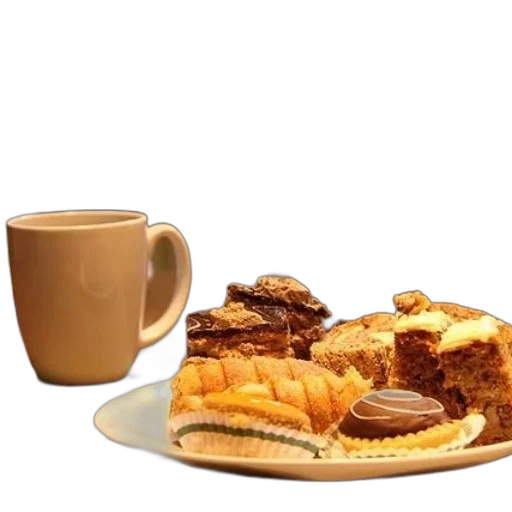 food, photorealistic, 3d render, plate transparent PNG cut-out
