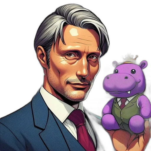 animal, face, staff, dragon transparent PNG cut-out