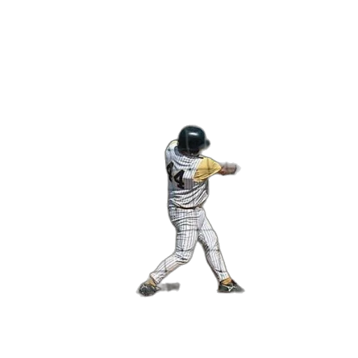 weapon, pixel art, baseball, player transparent PNG cut-out