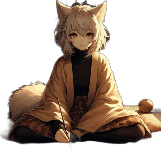 mask, staff, animal, creature transparent PNG cut-out