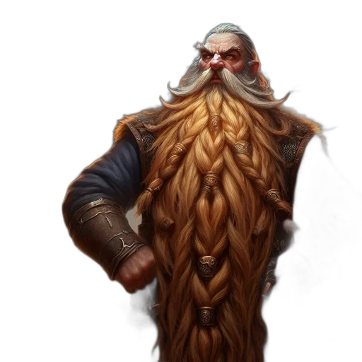 hair, staff, sword, dragon transparent PNG cut-out