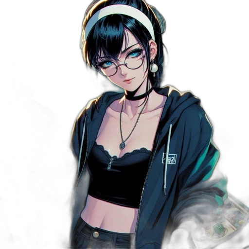 jacket, staff, face, robot transparent PNG cut-out