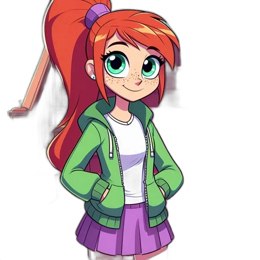 jacket, staff, dress, weapon transparent PNG cut-out