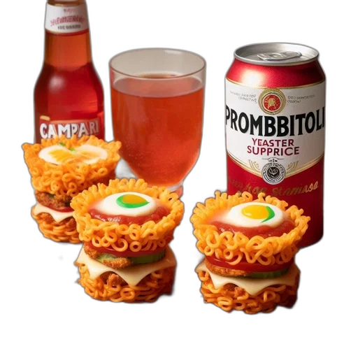 food, crown, weapon, bottle transparent PNG cut-out