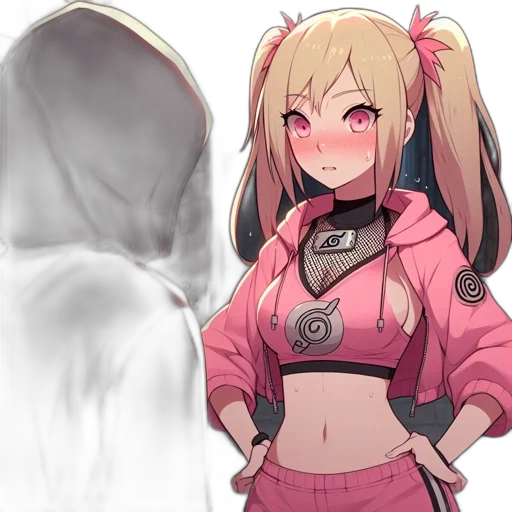 jacket, staff, robot, weapon transparent PNG cut-out