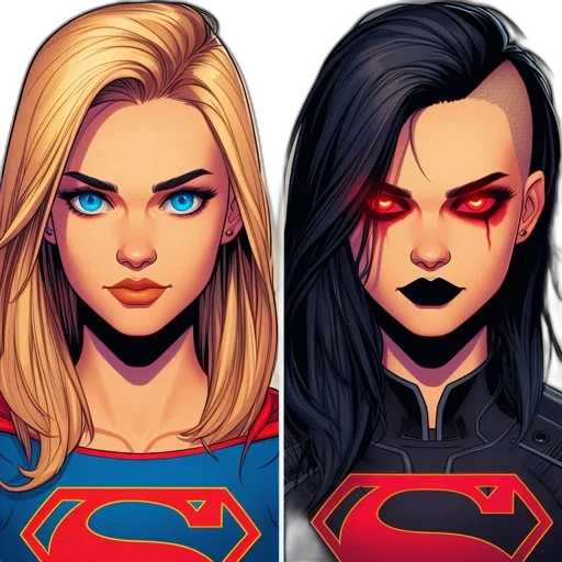 comic book art, concept art, fantasy art, cartoon transparent PNG cut-out