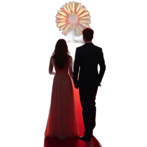 umbrella, dress, concept art, outer space transparent PNG cut-out