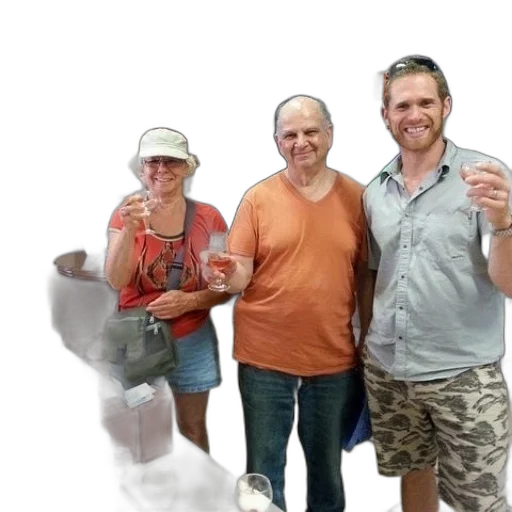 staff, bottle, umbrella, hat transparent PNG cut-out