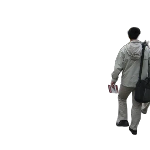 jacket, staff, 3d render, concept art transparent PNG cut-out