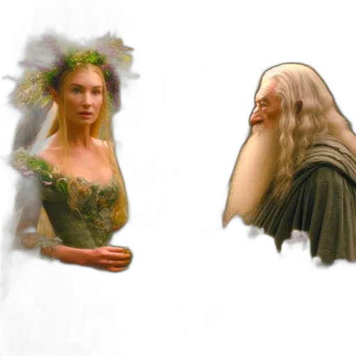 crown, fantasy art, concept art, photorealistic transparent PNG cut-out