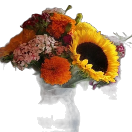 flower, crown, photorealistic, 3d render transparent PNG cut-out