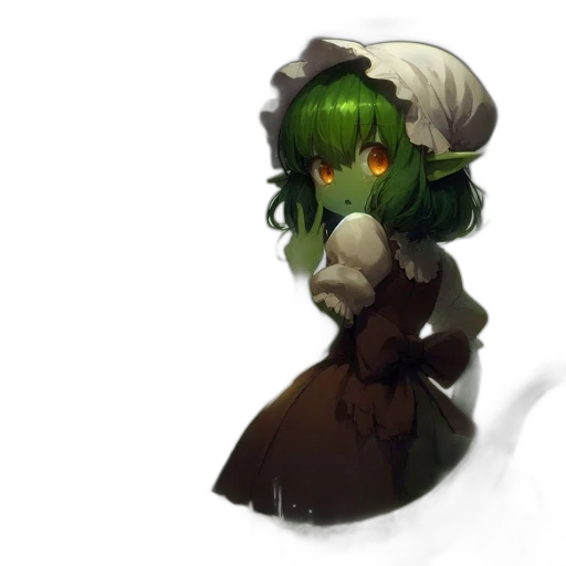 staff, dress, mask, hat transparent PNG cut-out