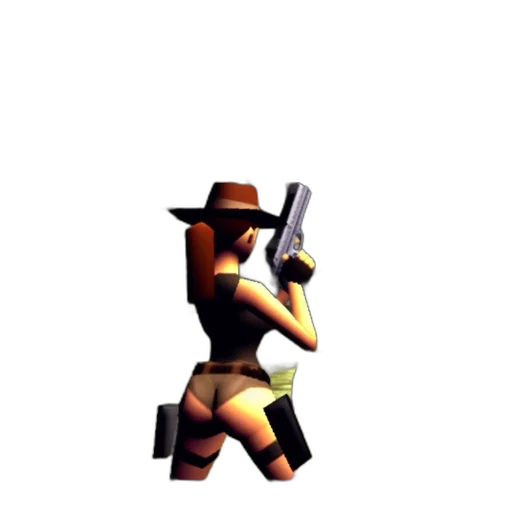 weapon, hat, staff, robot transparent PNG cut-out