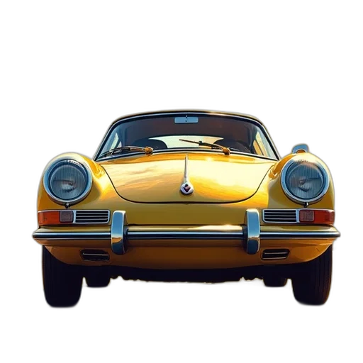 car, crown, photorealistic, 3d render transparent PNG cut-out