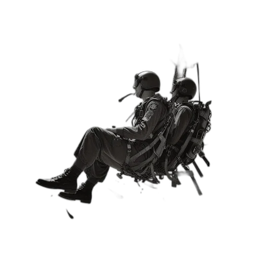 robot, furniture, jacket, staff transparent PNG cut-out