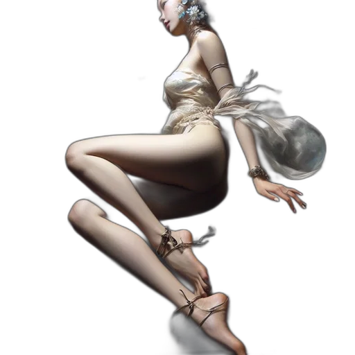 dress, dragon, creature, mask transparent PNG cut-out