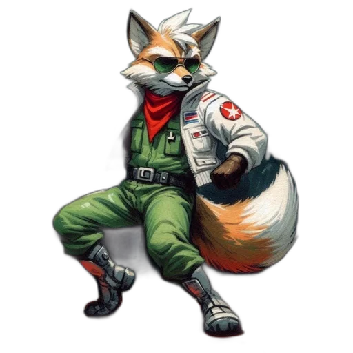 staff, jacket, animal, weapon transparent PNG cut-out