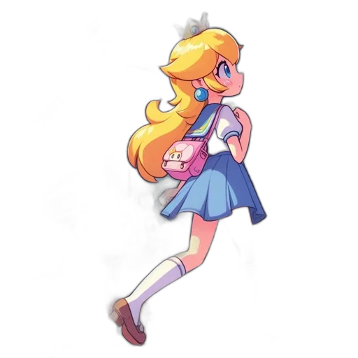 dress, staff, crown, weapon transparent PNG cut-out