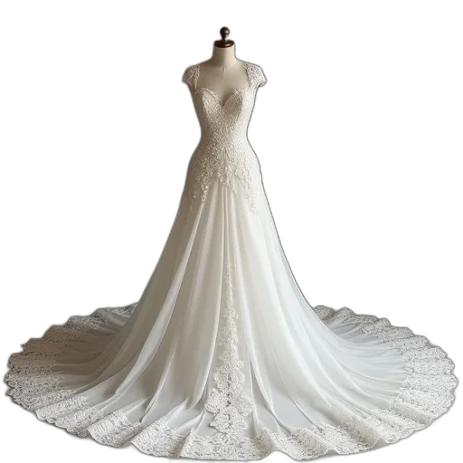 dress, 3d render, photorealistic, new transparent PNG cut-out