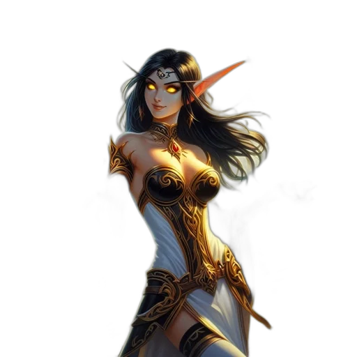 staff, dress, fantasy art, concept art transparent PNG cut-out