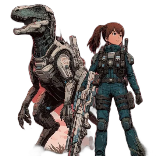 creature, weapon, robot, animal transparent PNG cut-out