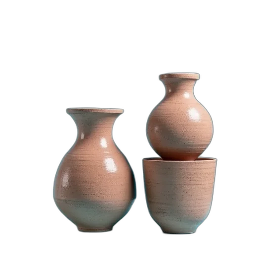 bottle, 3d render, photorealistic, earth tones transparent PNG cut-out