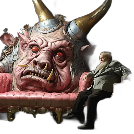 furniture, mask, concept art, mythical transparent PNG cut-out