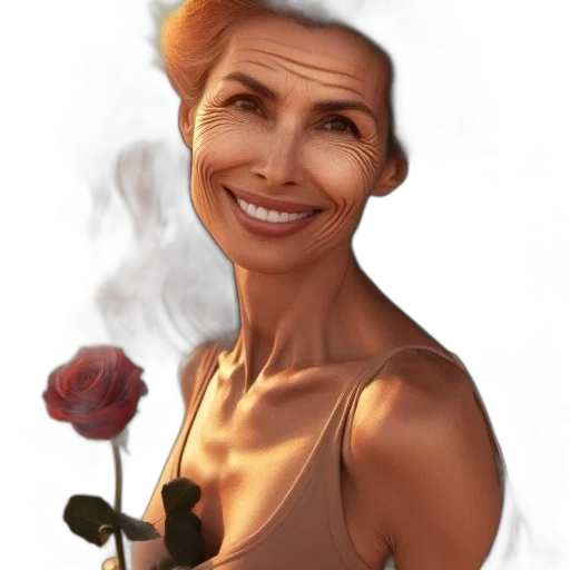face, mask, jewelry, flower transparent PNG cut-out