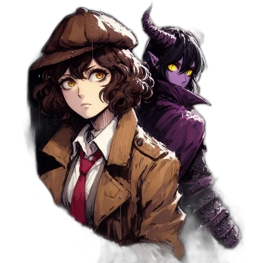 hat, jacket, mask, weapon transparent PNG cut-out