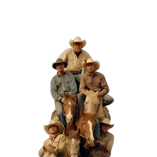 staff, hat, animal, 3d render transparent PNG cut-out