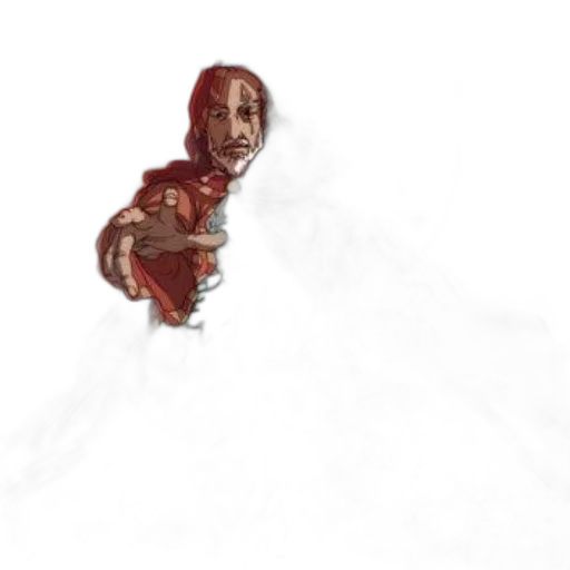 creature, hair, weapon, robot transparent PNG cut-out