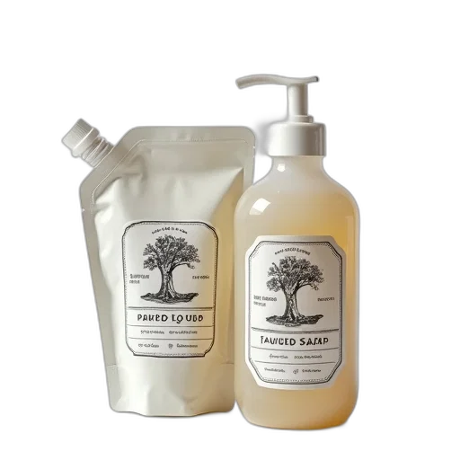 collection, toiletries, displayed, white transparent PNG cut-out