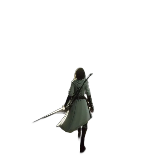 sword, weapon, staff, jacket transparent PNG cut-out