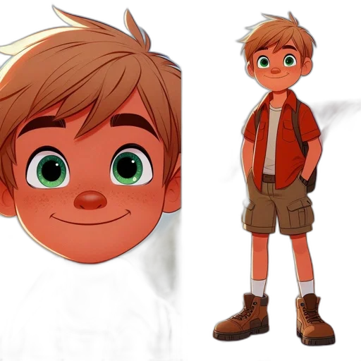 concept art, 3d render, cartoon, photorealistic transparent PNG cut-out