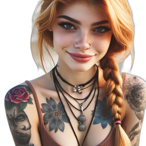 jewelry, face, dress, hair transparent PNG cut-out
