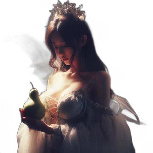 crown, dress, jewelry, weapon transparent PNG cut-out
