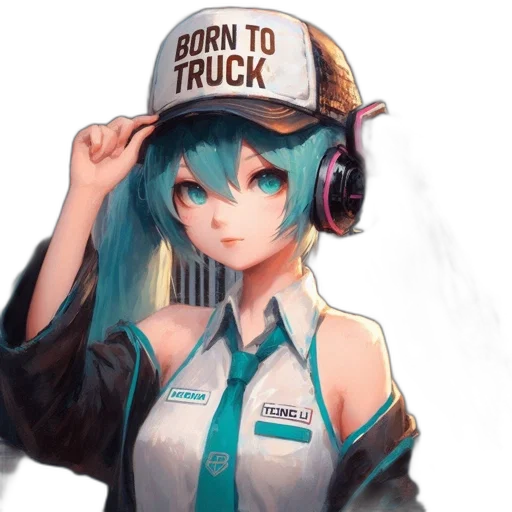 robot, car, hat, staff transparent PNG cut-out