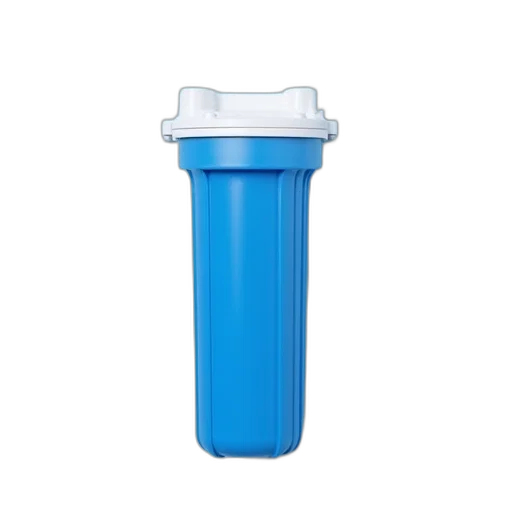 bottle, 3d render, blue, water transparent PNG cut-out