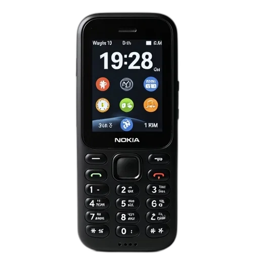 black, nokia, mobile, phone transparent PNG cut-out