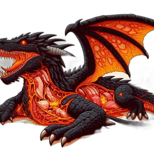 dragon, animal, creature, fantasy art transparent PNG cut-out