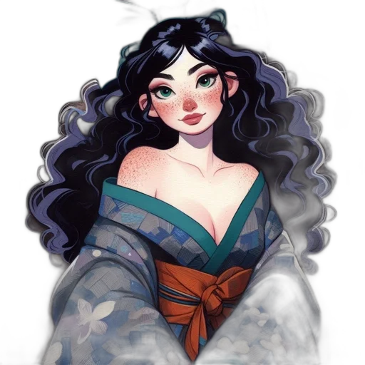 dress, crown, dragon, fantasy art transparent PNG cut-out