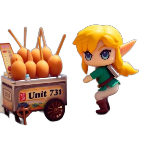 food, weapon, concept art, 3d render transparent PNG cut-out
