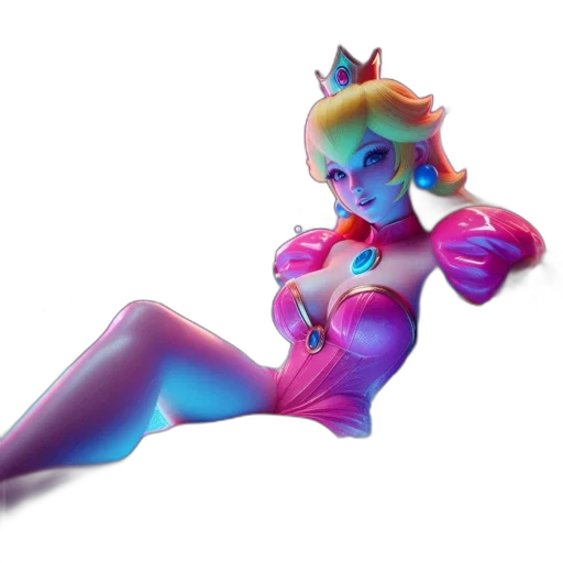 dress, robot, concept art, 3d render transparent PNG cut-out