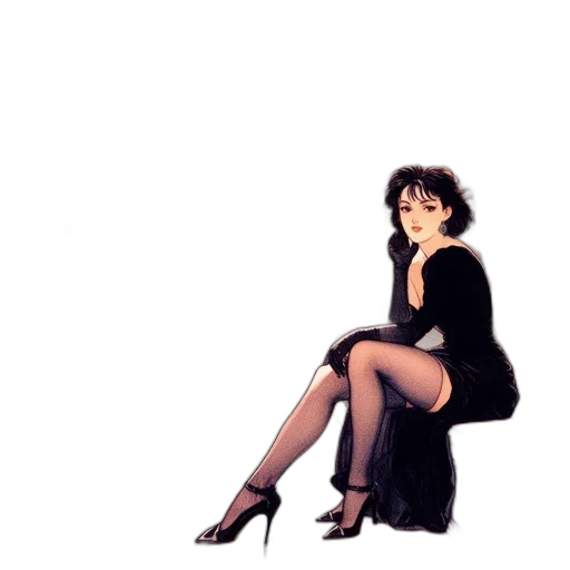 dress, shoes, staff, pixel art transparent PNG cut-out