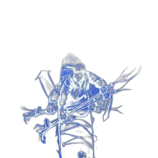sword, weapon, jacket, robot transparent PNG cut-out