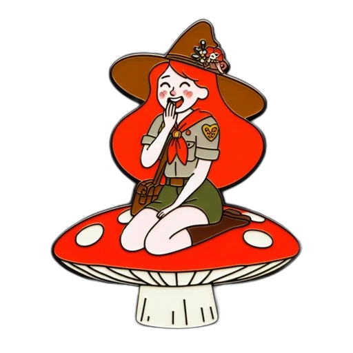 hat, staff, dress, jacket transparent PNG cut-out