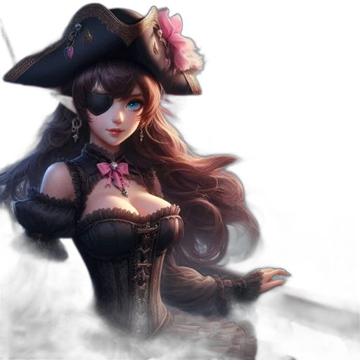 staff, crown, hat, fantasy art transparent PNG cut-out