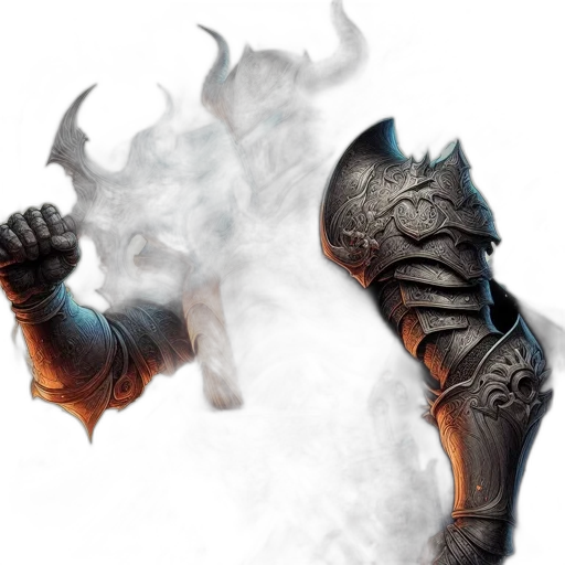 dragon, sword, weapon, mask transparent PNG cut-out